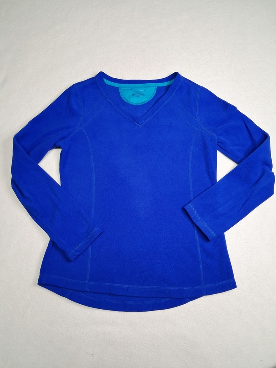 tek gear Tops - tek gear Women's Long Sleeve V-Neck Top in Royal Blue